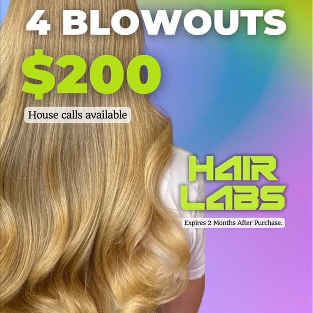 Blowout Package at Hair Labs in Austin, TX